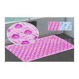 Rose Toilet Bubble PVC Bath Mat Plastic Bathroom Accessories 40*60CM thumbnail-1