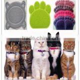 Small Quantity Custom Size Custom Design PVC Coil Cat Litter Mat/6 Kinds Design Cat Litter Cat/Beige PVC Coil Kitty Litter Mat thumbnail-1