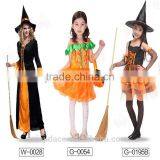 Hot Sale Short Style Halloween Party Women Witch Costume With Witches Hat thumbnail-4