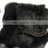 Top Quality Real Rabbit Fur Boot Cuffs thumbnail-1