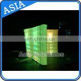 2016 Qualified Made In China Advertising LED Inflatable Lighting Wall for Event