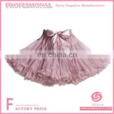 Tea Rose Pink Chiffon Frilled Girls' Skirt Dress Tutu Skirt