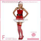 Plus Size Sexy Holiday Elf Costume Christmas Dress thumbnail-1