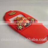 Embossed Custom Brand Logo Soft Pvc,rubber Mobile Phone Stand Holder