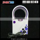 Factory Wholesale USB & Battery Mini Portable Bladeless Fan