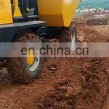 3T 4x4 hydraulic mini dumper for sale used in farm