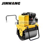 Human drive 450mm construction machine hand push road roller compactor