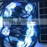 10m Color Changing Outdoor Waterproof Garland Decorative Copper Wire Bulbs With Solar Powered Outdoor String Lights