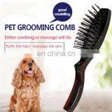 Pet Supplier Hot Selling Pet Grooming Comb Dog Massage Brushes Clean Hair Grooming Comb for All Kind of Animals thumbnail-1