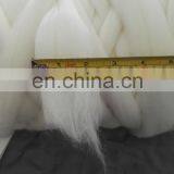 in Stock Super Chunky Knitted Merino Wool Roving Bulk Yarn for Hand Knitting Throw,blanket With Picture thumbnail-5