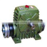 WPA Series Worm Gearbox Wpa50-250 Worm Single Double Gear Speed Reducer Reductor Box Gearbox Green Motor thumbnail-6