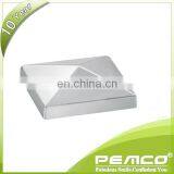 Foshan 2019 Hot Sale Decorative Stainless Steel Stair Railing End Cap thumbnail-3