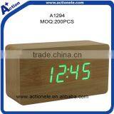 Wooden Digital Alarm Clock for Sale