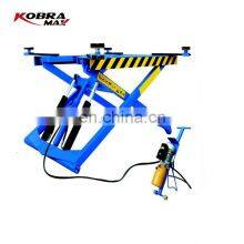Blue Household Car Lifting Machine Portable Hydraulic Car Lift Scissor Car Lift thumbnail-1