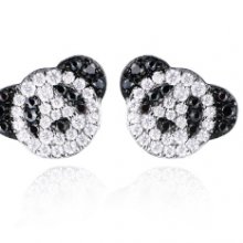 Panda Head Earrings thumbnail-3