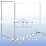Two Sides Stainless Steel Garment Display Rack