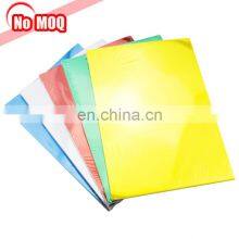 NO MOQ Transparent Micron Plastic Cover a4 Pvc Binding Sheet Cover thumbnail-2