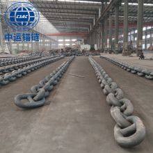 58mm Black Painted Floating Wind Power Platform Studless Link Anchor Chain thumbnail-2