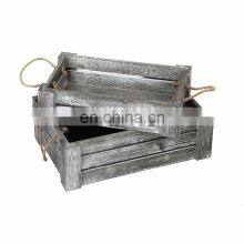 Factory Cheap 6 Bottles Wine Storage Plywood Wooden Crates thumbnail-4