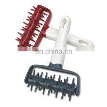 Private Label Plastic Multifunction Needle Pizza Dough Docker Pastry Lattice Roller Cutter thumbnail-1