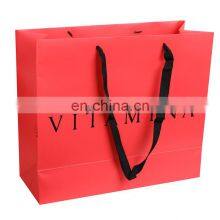 Custom Printed Personalized Matte Laminated Retail Shopping Euro Tote Paper Bag With Logos thumbnail-5