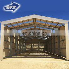 China Made Industrial Shed Designs Light Frame Steel Structure Prefabricated Temporary Shed