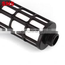 SNS PSU Series Black Color Pneumatic Air Exhaust Muffler Filter Plastic Silencer for Noise Reducing thumbnail-4