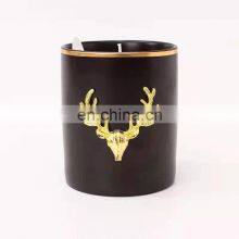 Aromatherapy Candles Christmas Deer Handmade Private Label Scented Soy Wax Smokeless Home Decoration Candles thumbnail-5