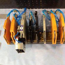 Air Pressure Slitter Holder, Melt Blown Cloth, Pressure Cutting Type, Aluminum Alloy, Pneumatic Slitter Set, Bearing, Round Knife, Dovetail Guide thumbnail-2