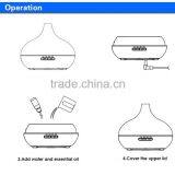 300ml Oil Diffuser Ultrasonic Cool Mist Aroma Wooden Essential Oil Diffuser for Coffee Cup AN-0426 thumbnail-5