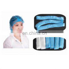 Colorful Hair Nets Disposable Surgical Non Woven Mob Caps thumbnail-5