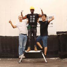 Skillful Alumnium Accessorie Iron Small Platform Household Ladder thumbnail-3