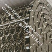Customize 304 316 Chain Driven Stainless Steel Wire Mesh Conveyor Belt For Freezer