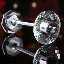 Popular Wholesale Wedding Candelabra Weddings Centerpieces K9 Crystal Glass Candlestick Candle Jars Candle Holder thumbnail-4