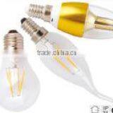 2016 Newest Design LED Filament Bulb , Led G125 DIY 6W 8W Dimmable LED Light Bulb