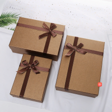 High-end Customizable Size Box Delivery Box Kraft Paper thumbnail-5