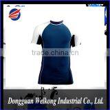 CUSTOM SPORTSWEAR MEN SHORT SLEEVE RASH GUARD SPENDEX LYCRA RASH GUARD thumbnail-1