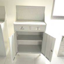 Vocational School Tool Cart With Organizers & Lock - Durable Storage for Engineering Students