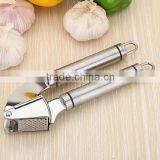 Garlic Crusher Made of Stainless Steel Mince Professional Garlic Press, Silicone Crusher With Garlic Peeler thumbnail-4