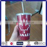Hot Sell Customized Double Wall 16oz Cheap Price Water Tumbler thumbnail-1