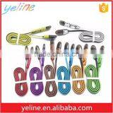 Wholesale Leather 2 in 1 Data Usb a Cable for Tablet pc thumbnail-1