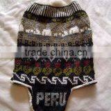 Chullo Earflap Hat Knitted Unisex Peru