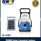 30SMD LED Solar Camping Lantern 4V2500mAH Sealed Lead-acid Battery Handle thumbnail-3