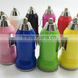 10 Colors Cheap Promotional 1A/5V Car Adapter USB Car Chargers For Mobile Phone IPhone thumbnail-6