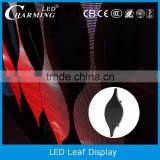 smd2020 led led shaped screen full color rgb led leaf screen