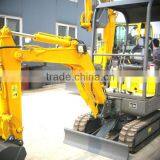 1.8ton Mini Crawler Excavator With UK Engine,rubber Tracks,Italian Valve,0.05cbm Bucket,,ROPS,CE Prove