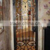 Wrought Iron Decorative Wine Cellar Gate,customized Size,hand-forged Door thumbnail-5
