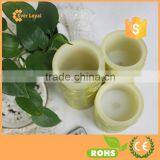 New Arrival Glitter Candle Light Wax Gold Candle 3 Volt LED Light thumbnail-3