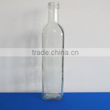 WHOLESALE MARASACA SQUARE OLIVE OIL GLASS BOTTLES CLEAR