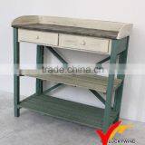 Shabby Farm Antique Wooden Potting Bench and Table Quality Choice